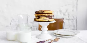 pannenkoeken met chocopasta